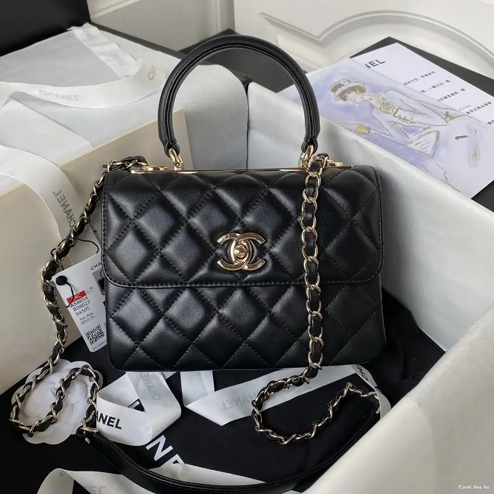First Bag Ru CHANEL trendy CC -20CM 0623